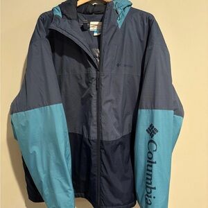 Columbia point park insulated Blue Jacket